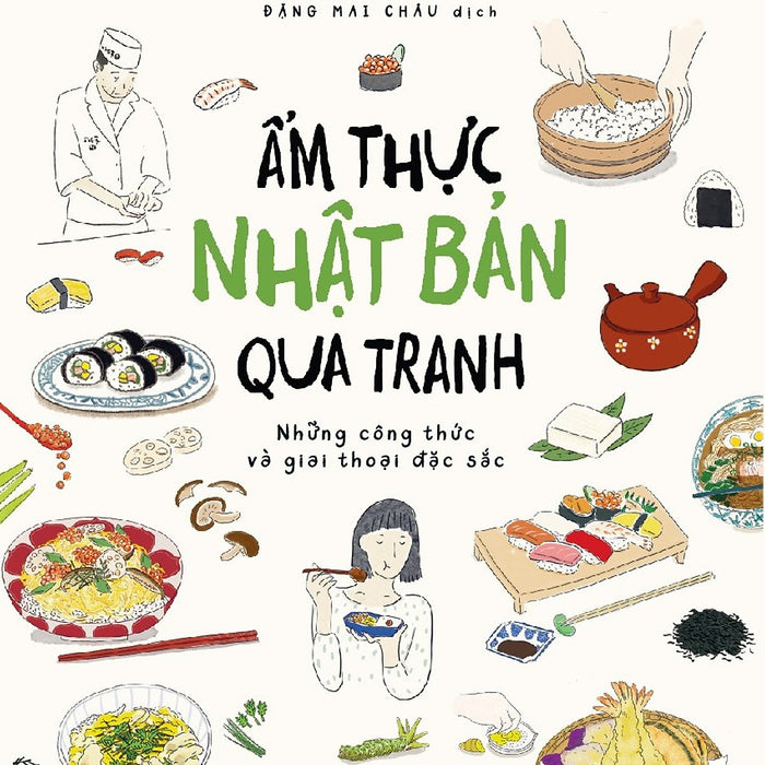 Sách Ẩm Thực Các Nước Qua Tranh