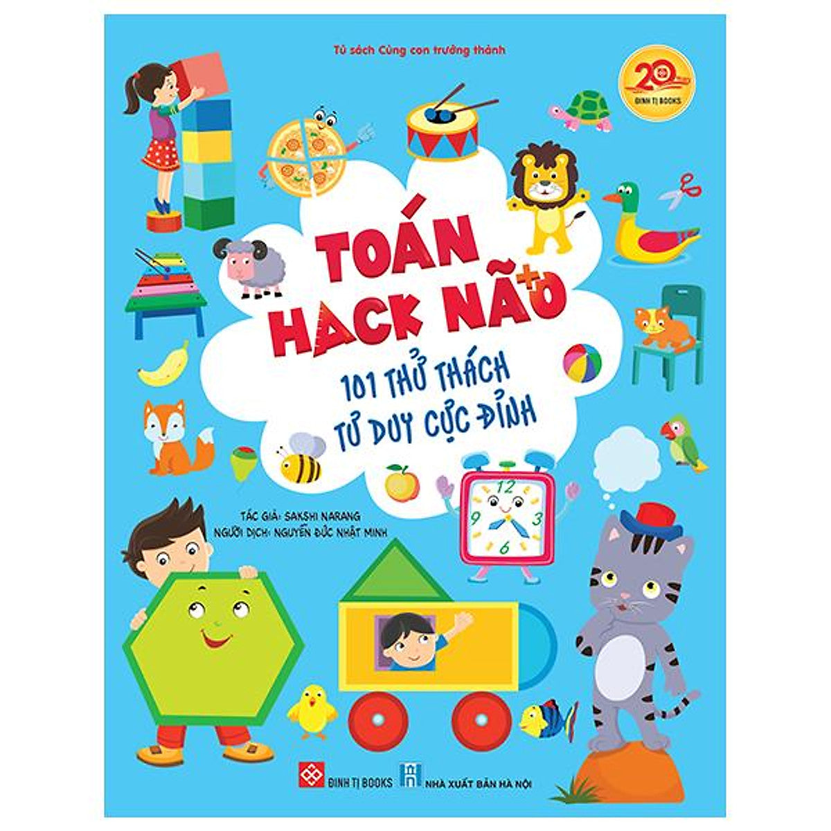 Sách Toán Hack Não 101 Thử Thách Tư Duy Cực Đỉnh