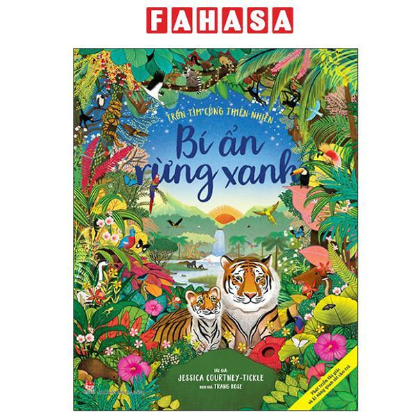 Sách - Trốn Tìm Cùng Thiên Nhiên - Bí Ẩn Rừng Xanh