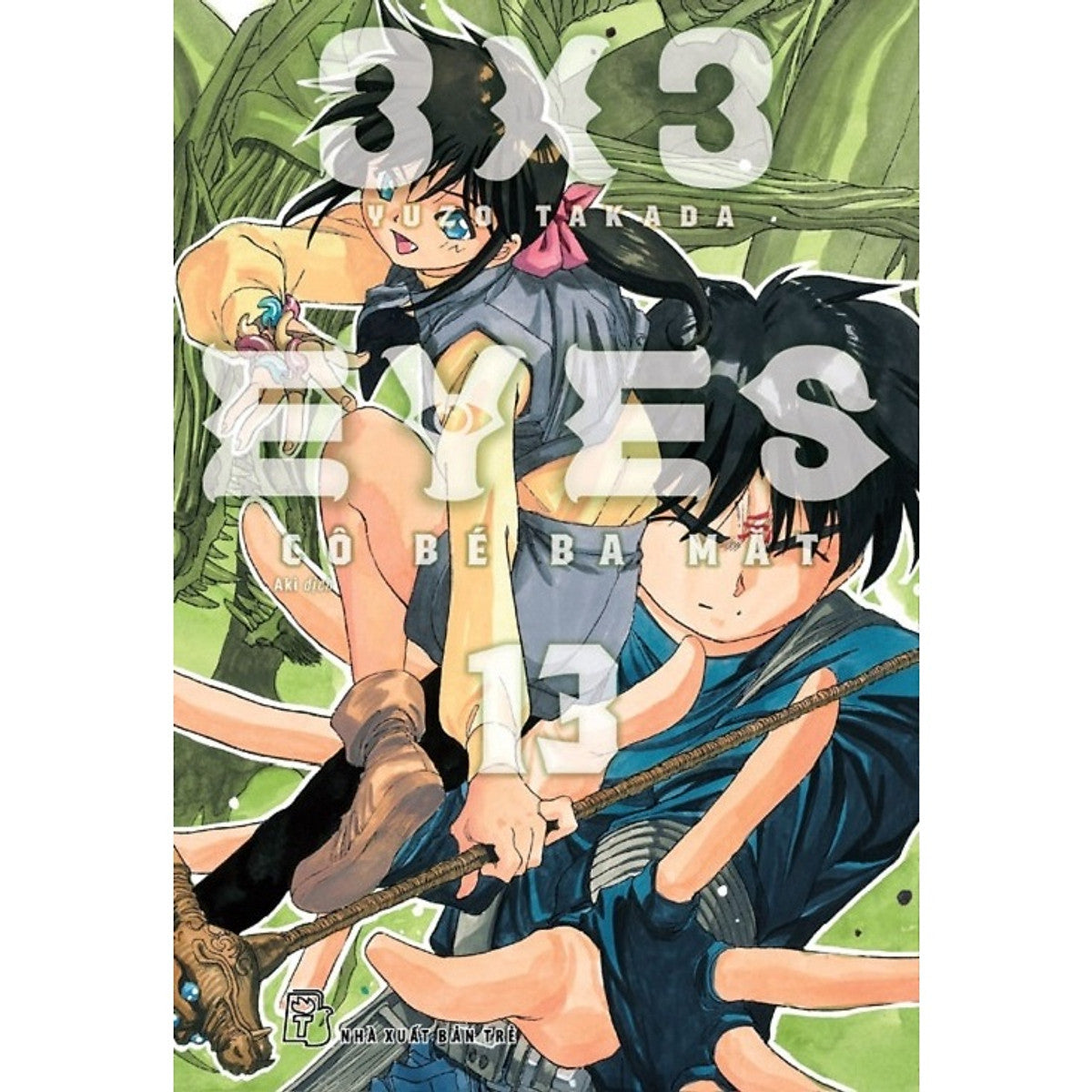 Truyện 3X3 Eyes - Cô Bé Ba Mắt 13