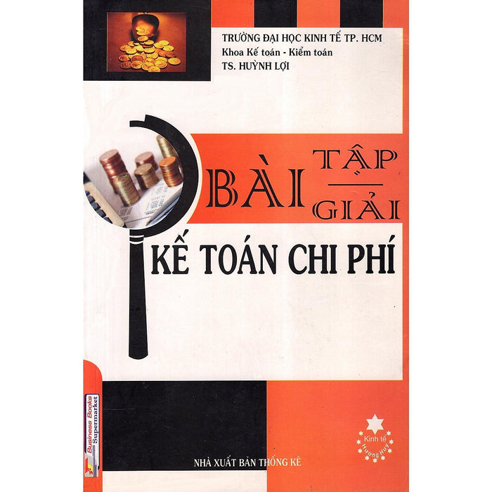 Sách - Bài Tập Và Giải Kế Toán Chi Phí - Ns Kinh Tế