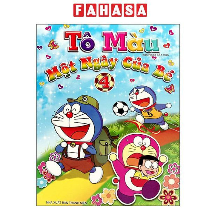 Sách - Tô Màu - Một Ngày Của Bé - Tập 3 (Tái Bản)