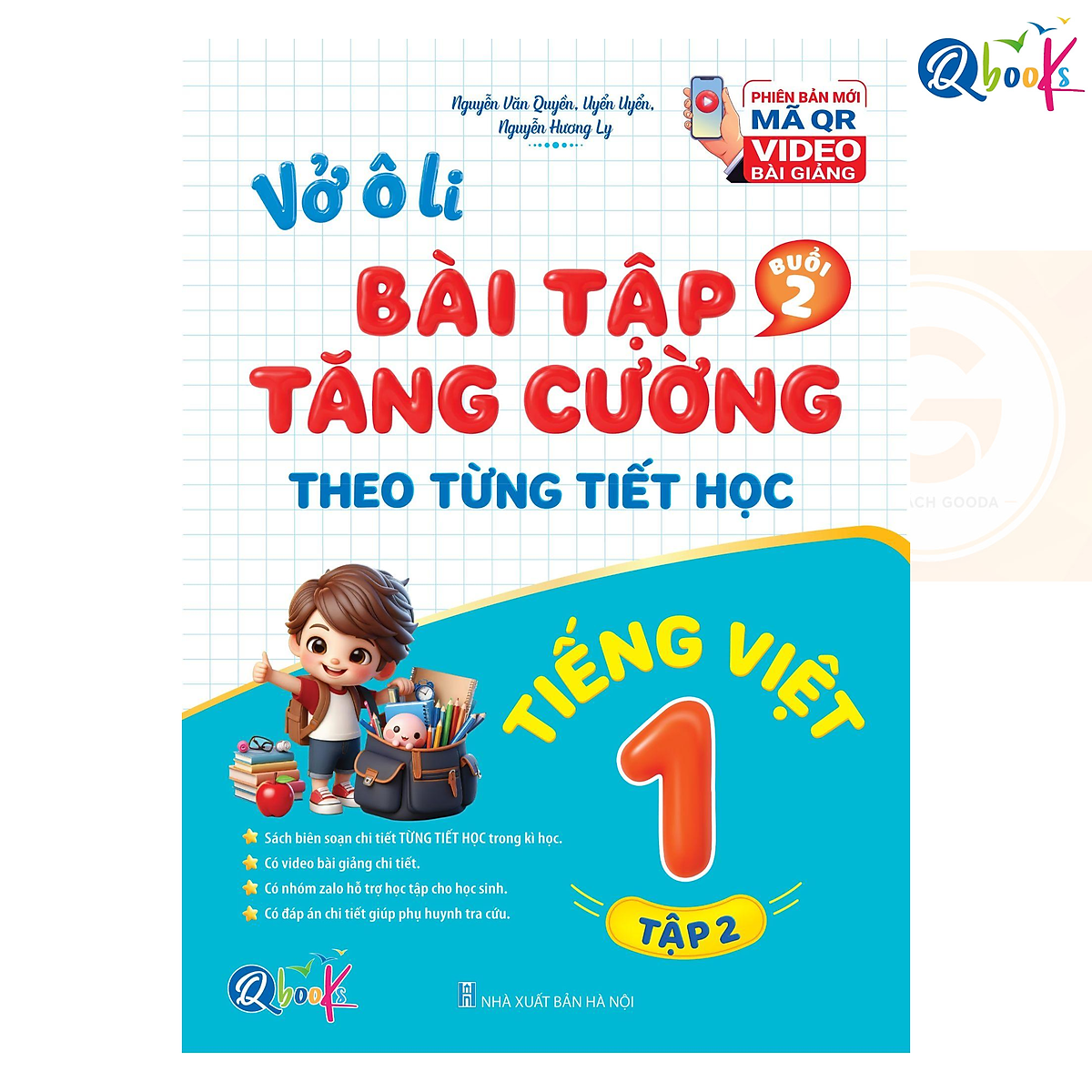 Vở Ô Li Bài Tập Tăng Cường Tiếng Việt 1 Tập 2 (Buổi 2) - Kèm Mã Qr Video Bài Giảng Và Đáp Án