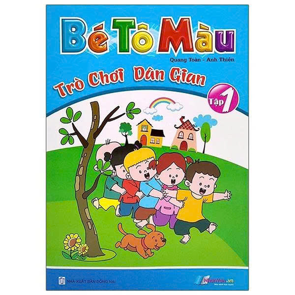 Sách - Bé Tô Màu Trò Chơi Dân Gian - Tập 1 Đến Tập 6