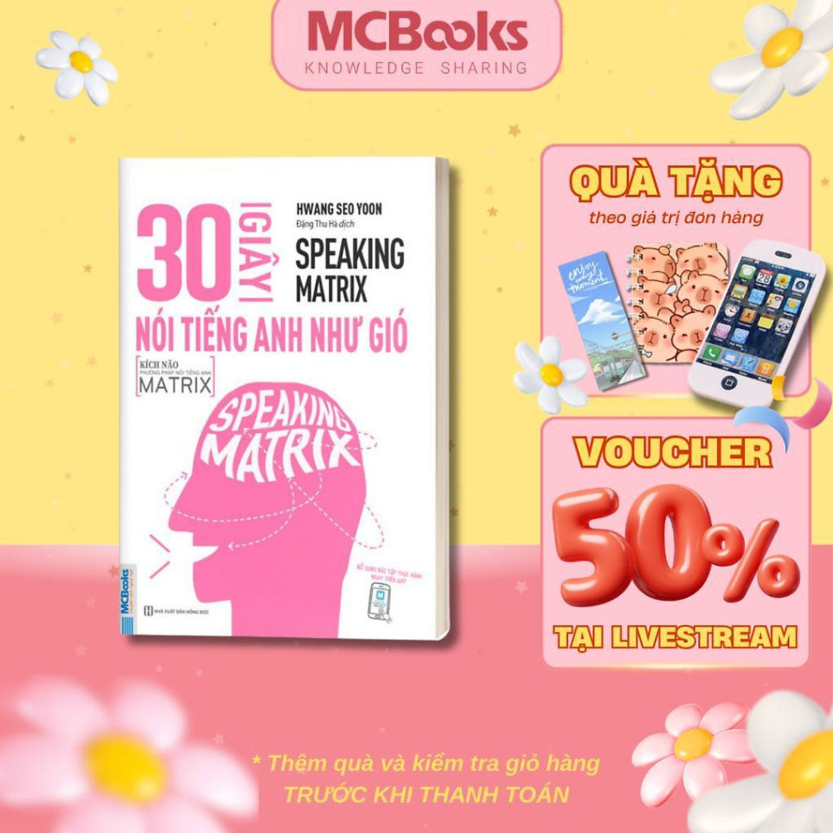 Sách - Speaking Matrix - 30 Giây Nói Tiếng Anh Như Gió - Mcbooks