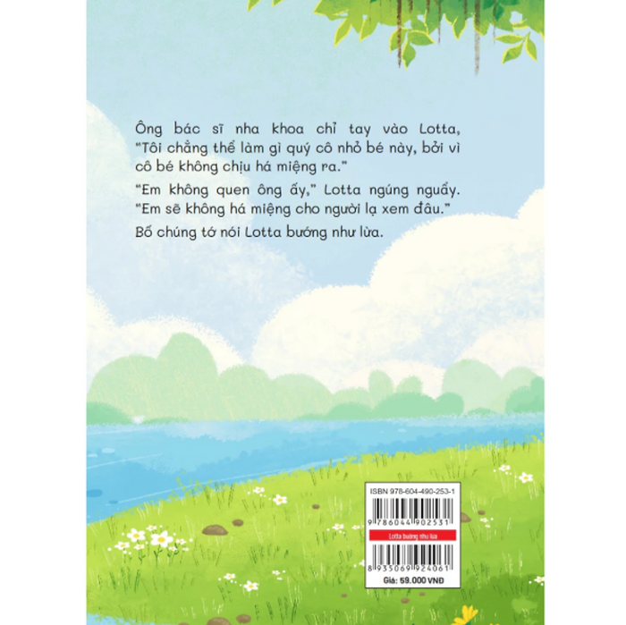 Sách - Lotta Bướng Như Lừa - Astrid Lindgren