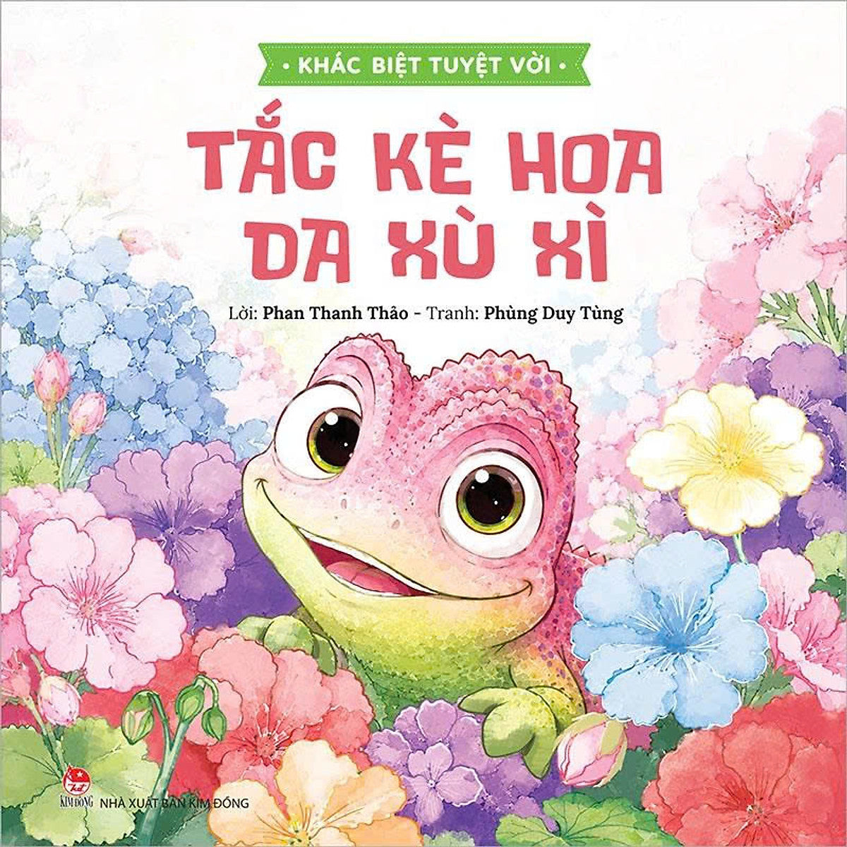 Sách - Khác Biệt Tuyệt Vời - Tắc Kè Hoa Da Xù Xì