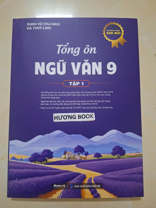 Sách Ngữ Văn 9 Ôn Thi Vào 10, Tổng Ôn Ngữ Văn Lớp 9 Moonbook