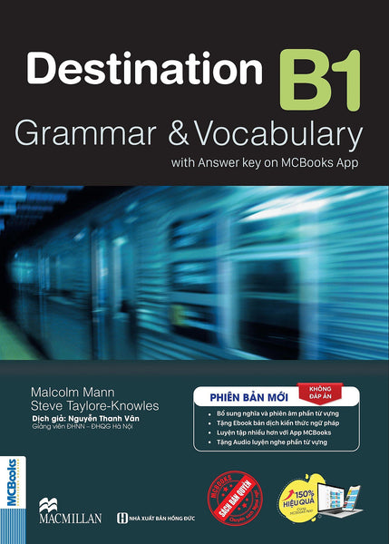 Destination B1 Grammar And Vocabulary (Không Đáp Án) - Bản Quyền