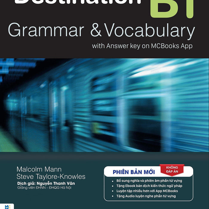 Destination B1 Grammar And Vocabulary (Không Đáp Án) - Bản Quyền