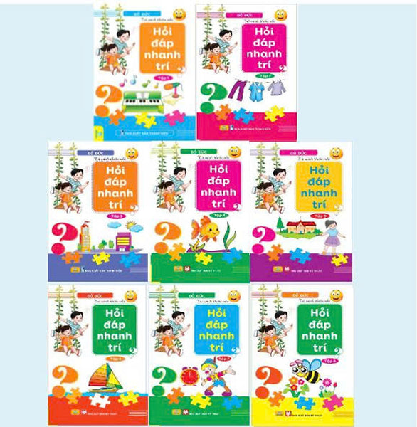 Sách - Tủ Sách Thiếu Nhi: Hỏi Đáp Nhanh Trí - Ndbooks