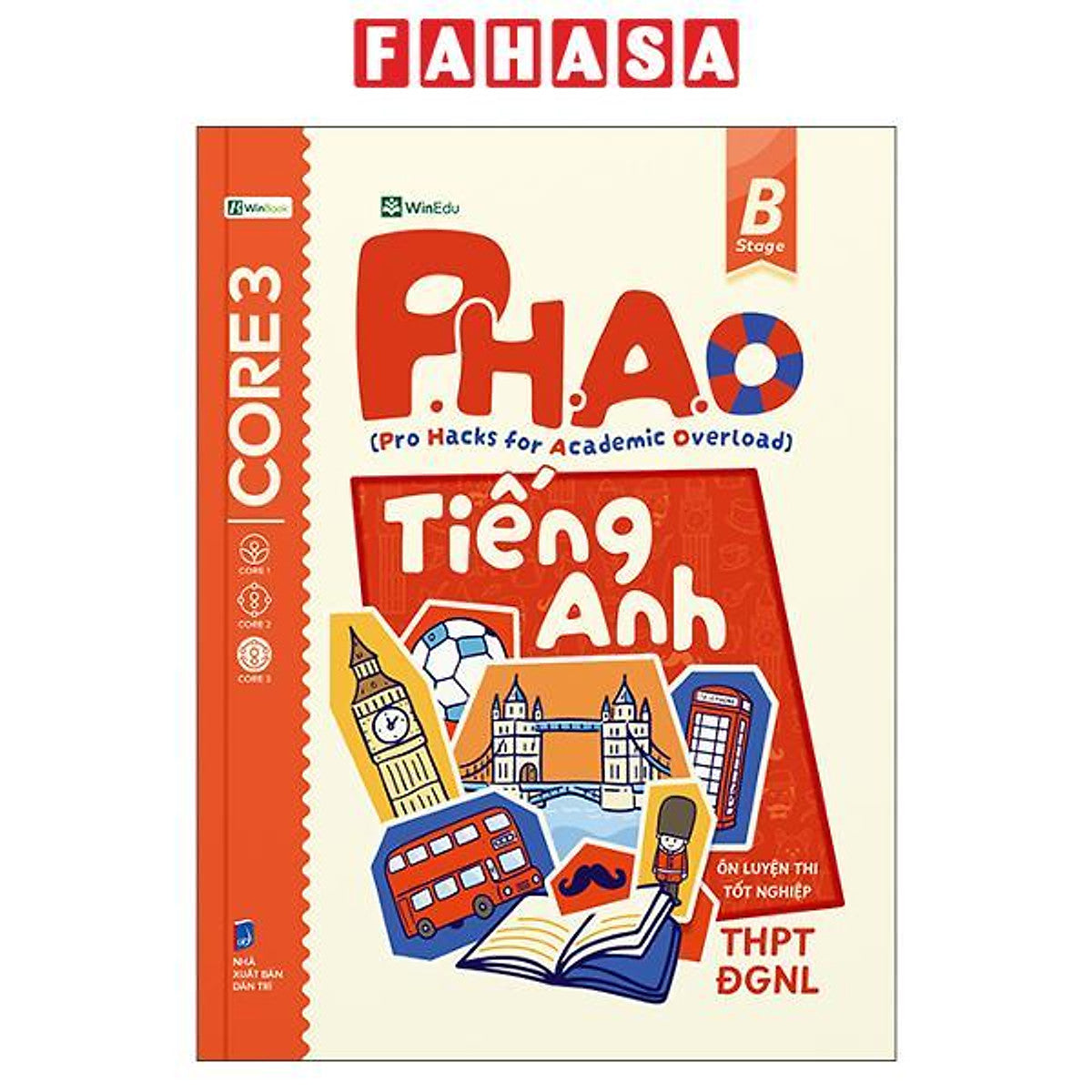 Sách - P.H.A.O - Pro Hacks For Academic Overload - Tiếng Anh - Ôn Luyện Thi Tốt Nghiệp Thpt-Đgnl (Tái Bản 2026)