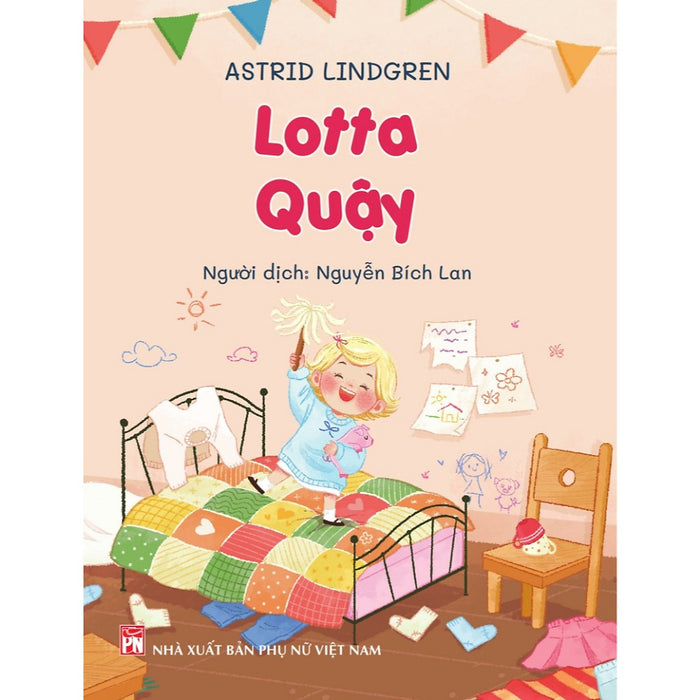 Sách - Lotta Quậy - Astrid Lindgren (Pn)