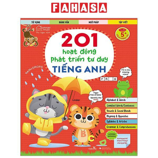 Sách - 201 Hoạt Động Phát Triển Tư Duy - Tiếng Anh