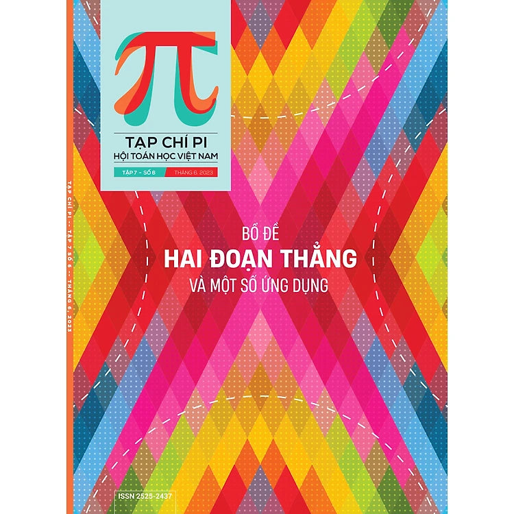 Tạp chí Pi - Hội Toán Việt Nam/Trọn bộ 10 cuốn - 12 số năm 2023