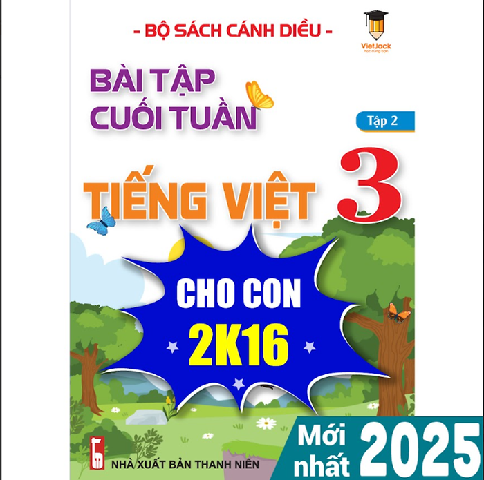 Sách Bài Tập Cuối Tuần Tiếng Việt Lớp 3 Cánh Diều (Học Kì 2) Vietjack