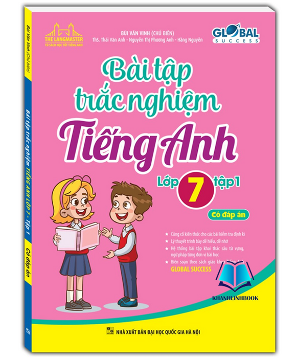 Sách - Global Success - Bài Tập Trắc Nghiệm Tiếng Anh Lớp 7 Tập 1 ( Có Đáp Án)