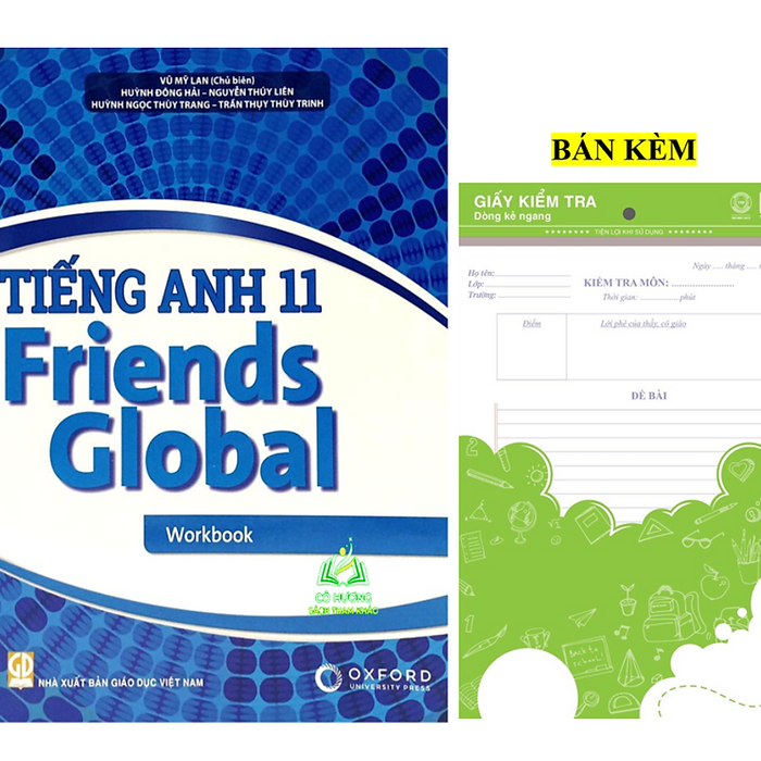 Sách - Tiếng Anh Workbook Lớp 11 - Friends Global #Huongbook