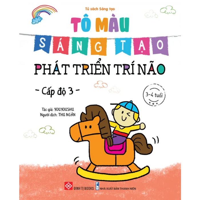 Tô Màu Sáng Tạo, Phát Triển Trí Não - Cấp Độ 3