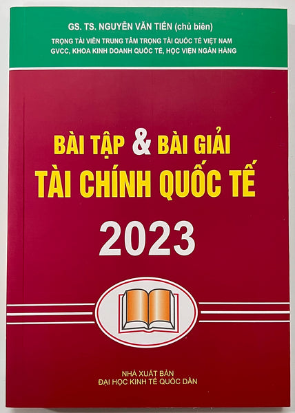 Sách - Bài Tập & Bài Giải Tài Chính Quốc Tế 2023