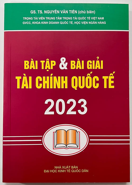 Sách - Bài Tập & Bài Giải Tài Chính Quốc Tế 2023