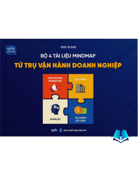 Sách - Bộ 4 Tài Liệu Mindmap Tứ Trụ Vận Hành Doanh Nghiệp