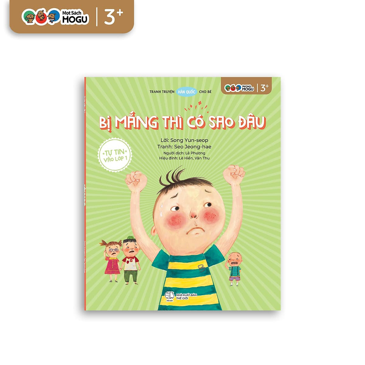 Tranh Truyện Hàn Quốc Cho Bé 4-5-6 Tuổi - Bị Mắng Thì Có Sao Đâu