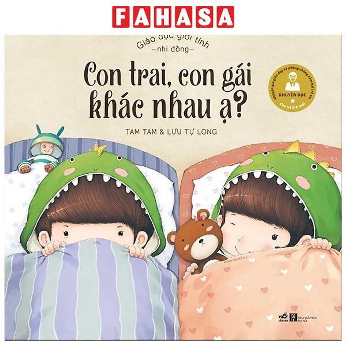 Sách - Giáo Dục Giới Tính Nhi Đồng - Con Trai, Con Gái Khác Nhau Ạ? (Tái Bản 2026)