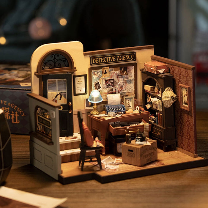 Nhà búp bê ROBOTIME DIY | Mô hình nhà gỗ tự 3D. Mystic Archives Series DIY Miniature House. Bản Tiếng Anh. DG155