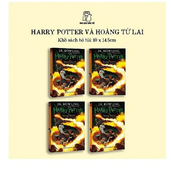 Sách Nxb Trẻ - Harry Potter Và Hoàng Tử Lai - Tập 6 (Set 4 Cuốn) - Khổ Nhỏ