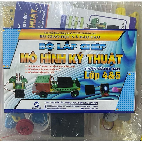 ￼Sách - Bộ Lắp Ghép Mô Hình Kỹ Thuật 4 & 5 Phần Nâng Cao