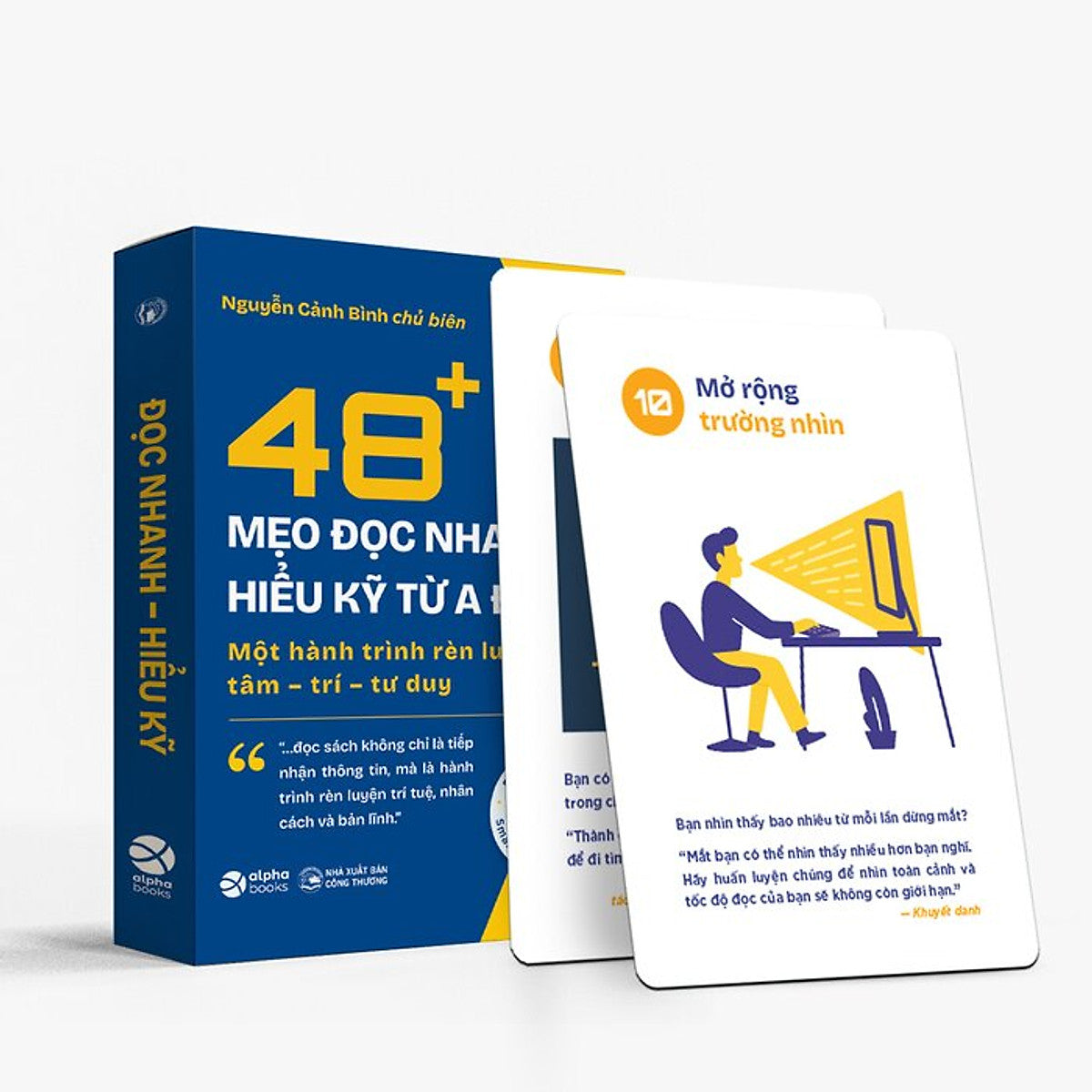 Flashcard Kỹ Năng Đọc Nhanh - 48+ Mẹo Đọc Nhanh, Hiểu Kỹ Từ A Đến Z