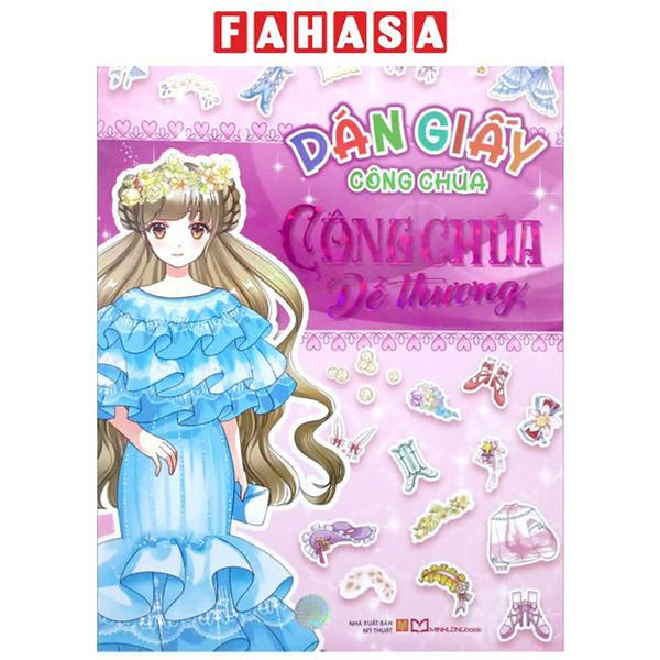 Sách - Dán Giấy Công Chúa - Công Chúa Dễ Thương (Tái Bản 2026)