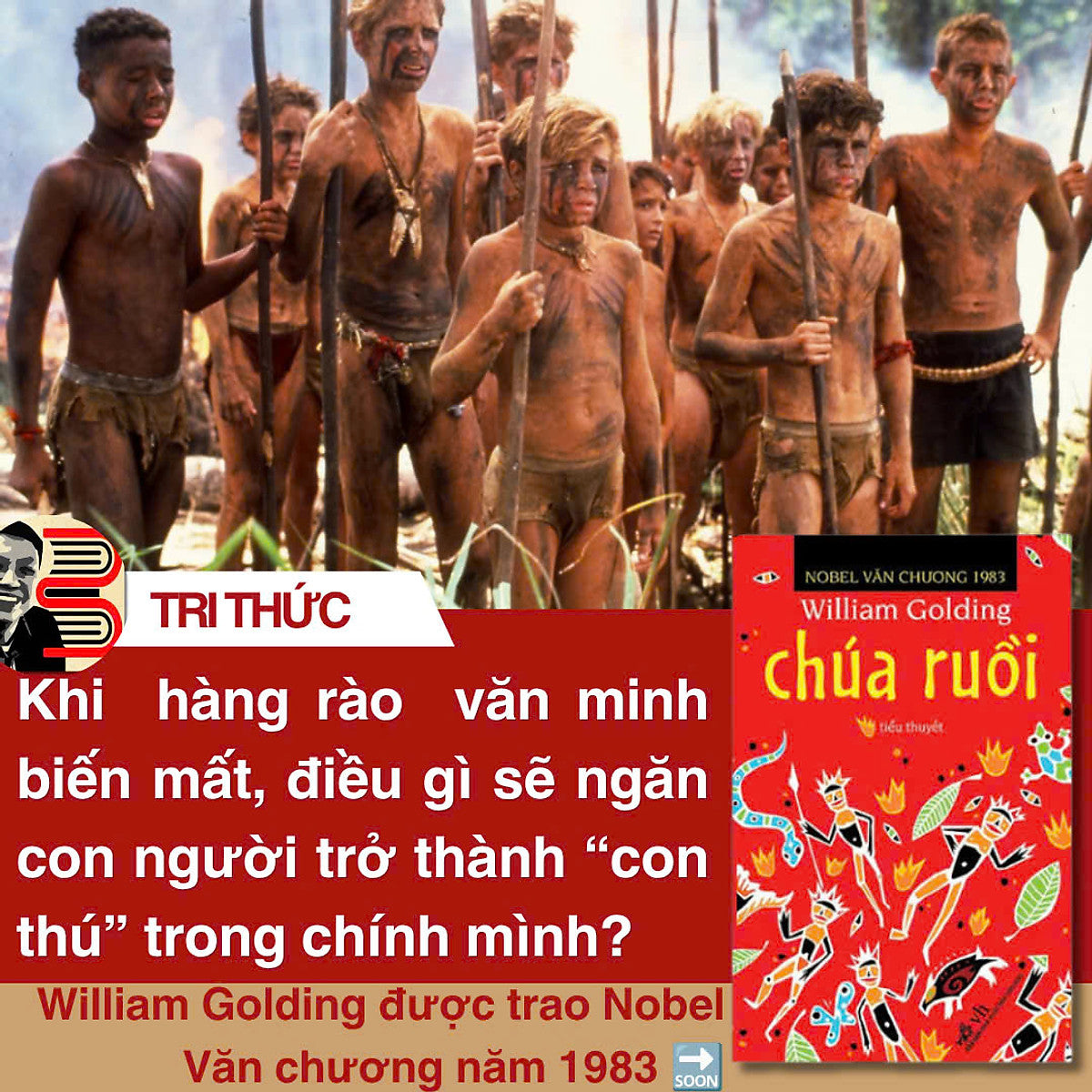 (Tái Bản 2026) Chúa Ruồi – William Golding – Lê Chu Cầu Dịch – Nhã Nam