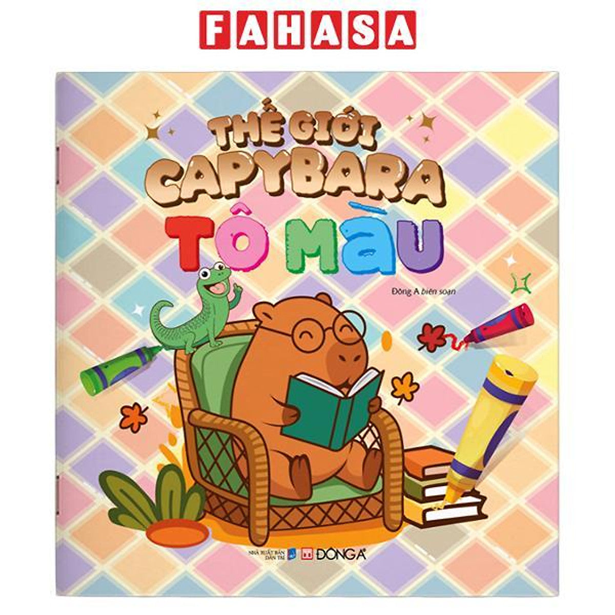 Sách - Thế Giới Capybara - Tô Màu