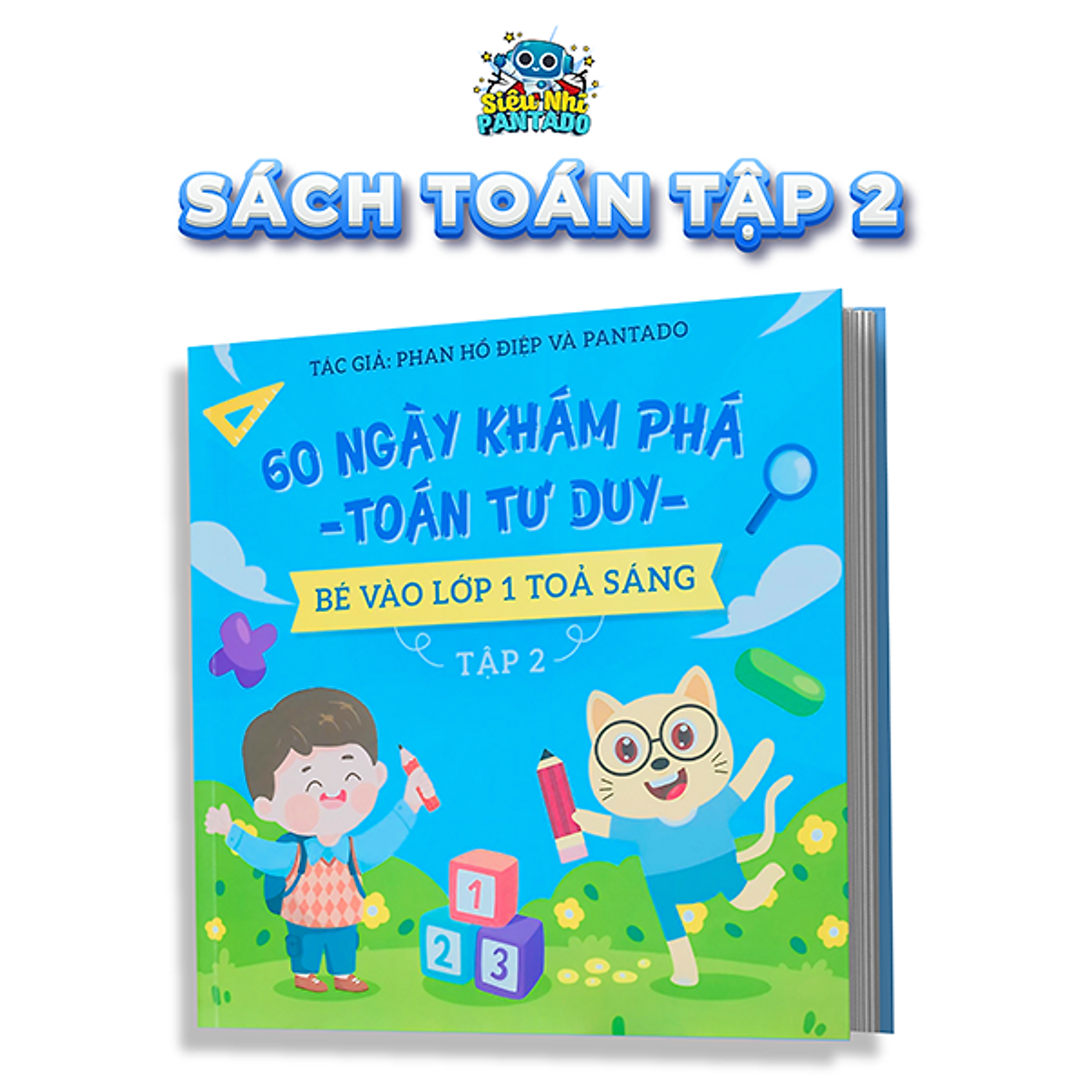 Sách 60 Ngày Khám Phá Toán Tư Duy Tập 2 Có App Bài Giảng Cho Bé Sẵn Sàng Bước Vào Lớp 1
