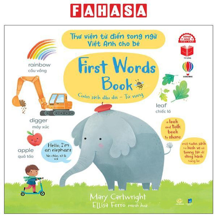 Sách - First Words Book - Cuốn Sách Đầu Đời - Từ Vựng