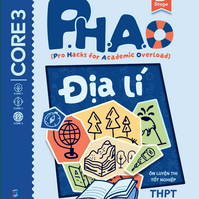 Sách - P.H.A.O Địa Lí Ôn Luyện Thi Tốt Nghiệp Thpt, Đgnl