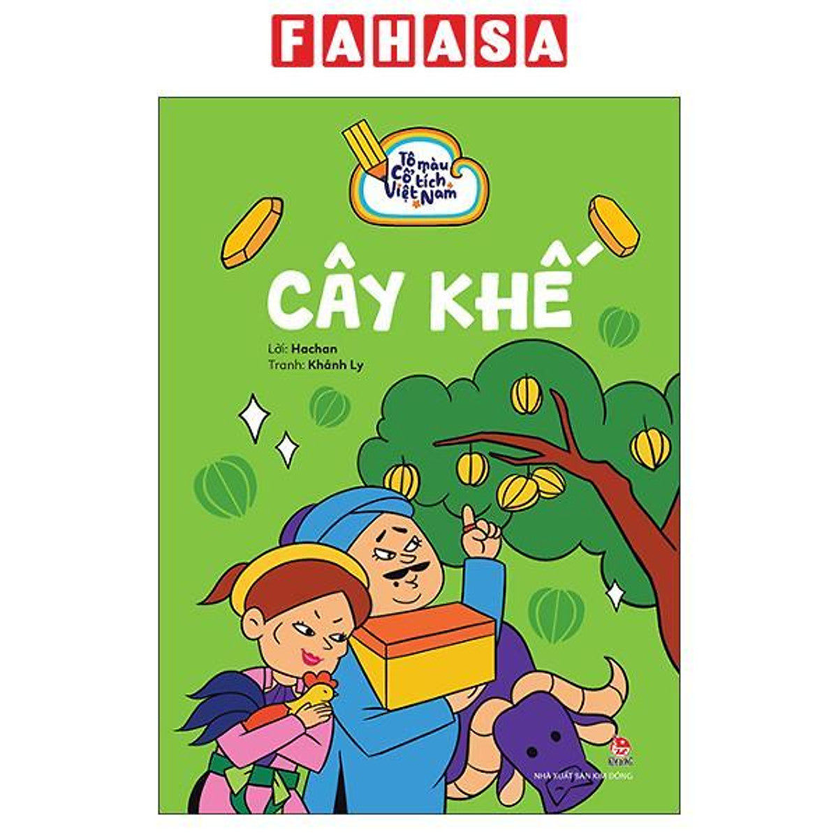 Sách - Tô Màu Cổ Tích Việt Nam - Cây Khế