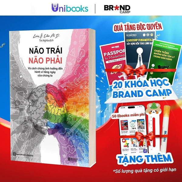 Sách - Não Trái - Não Phải: Và Cách Chúng Ảnh Hưởng Đến Hành Vi Hằng Ngày Của Chúng Ta - Bizbooks