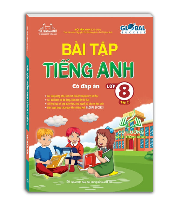 Sách - Global Success - Bài Tập Tiếng Anh Lớp 8 - Có Đáp Án (Tập 2).......