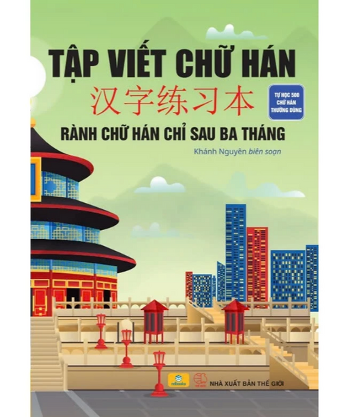 Sách - Tập Viết Chữ Hán - Rành Chữ Hán Chỉ Sau Ba Tháng - Ndbooks