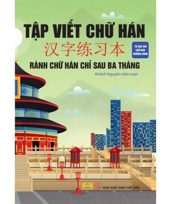 Sách - Tập Viết Chữ Hán - Rành Chữ Hán Chỉ Sau Ba Tháng - Ndbooks