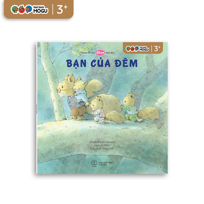 Truyện Ehon Bé 3-4-5 Tuổi - Bạn Của Đêm