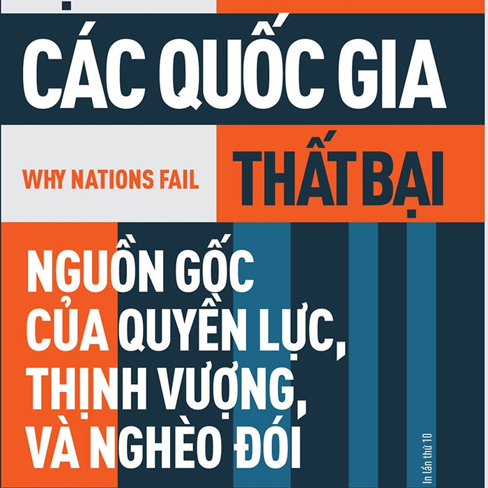 [Pre-Order] (Tái Bản 2024) Tại Sao Các Quốc Gia Thất Bại – Nxb Trẻ - Ngày Dự Kiến Có Hàng: 15/12/2024