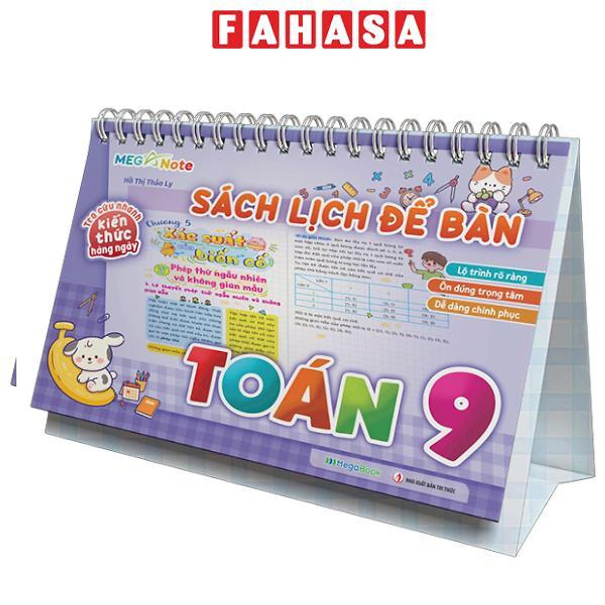Sách - Sách Lịch Để Bàn - Tra Cứu Nhanh Kiến Thức Hàng Ngày - Toán 9
