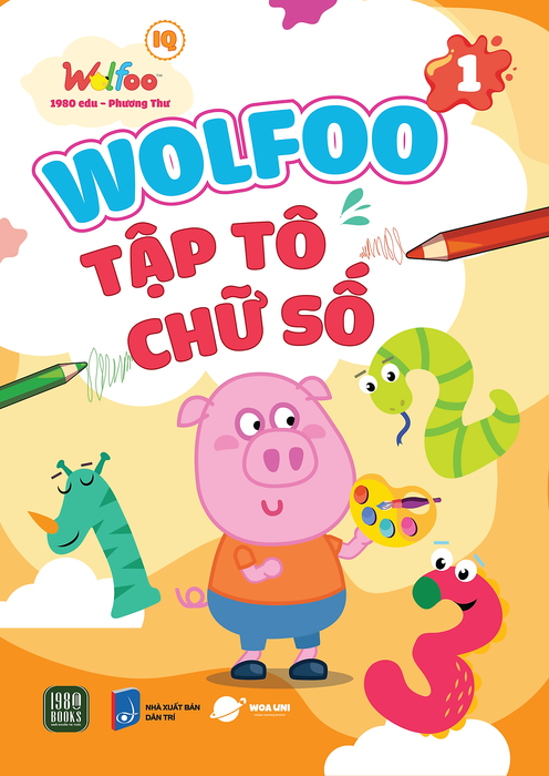 Wolfoo Tập Tô Chữ Số Tập 1