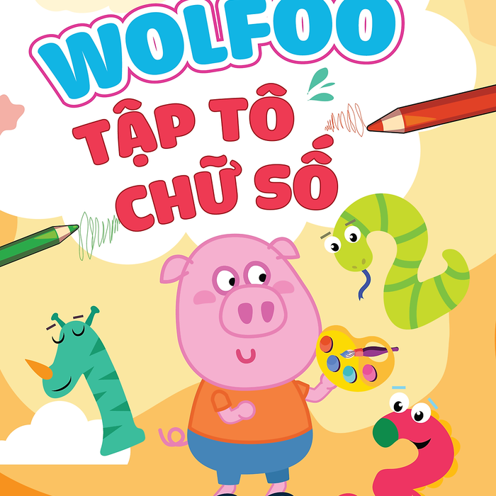 Wolfoo Tập Tô Chữ Số Tập 1