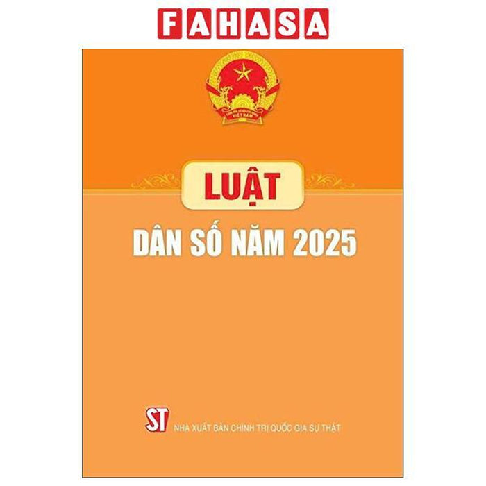 Sách - Luật Dân Số Năm 2025