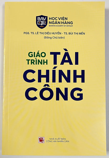 Sách - Giáo Trình Tài Chính Công